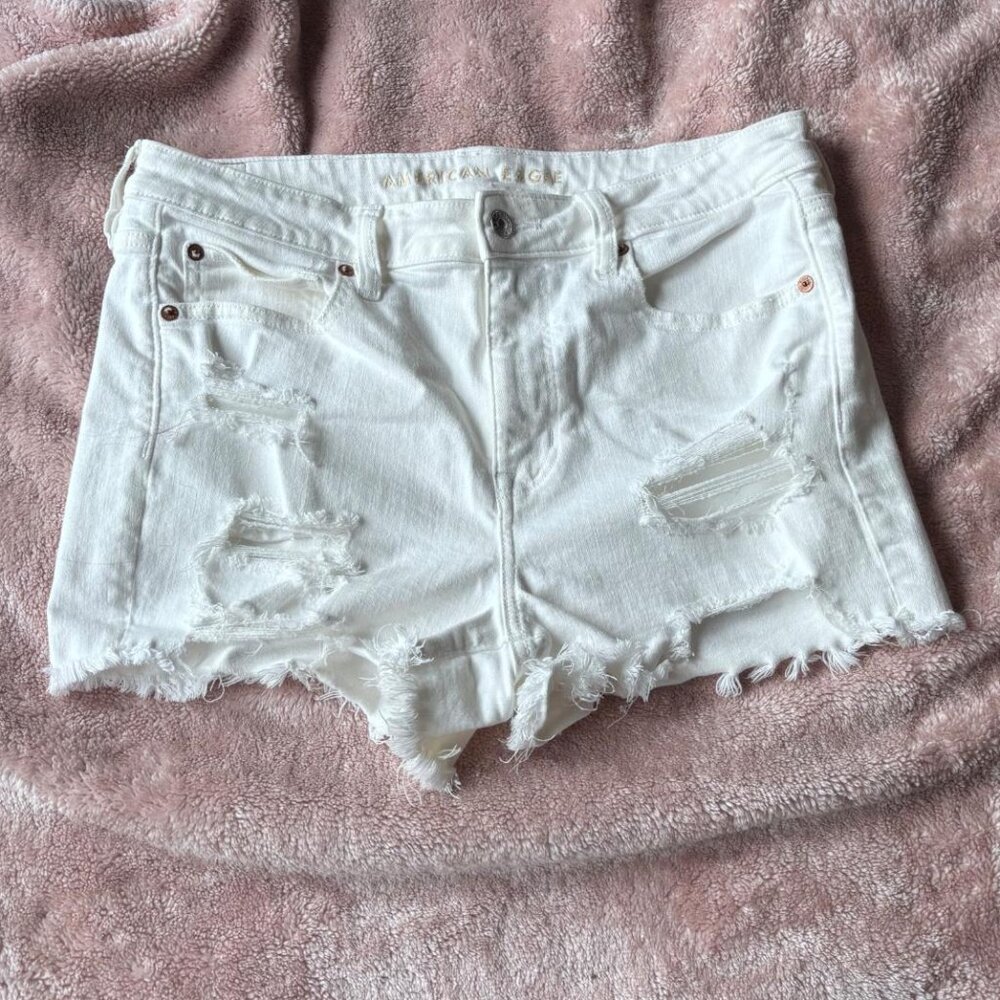 American Eagle Outfitters Women's White Shorts